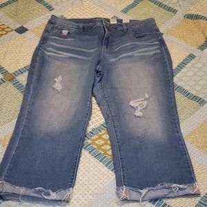 Time and Tru mid rise size 16 capris